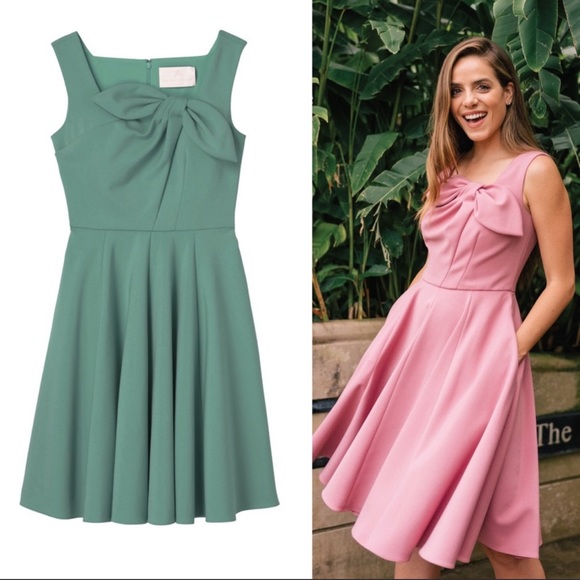 Gal Meets Glam Zoe Bow Dress - Picture 4 of 4